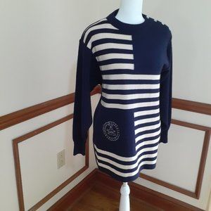 Rare Vintage Nautical Italian Knit Wool Sweater - Medium